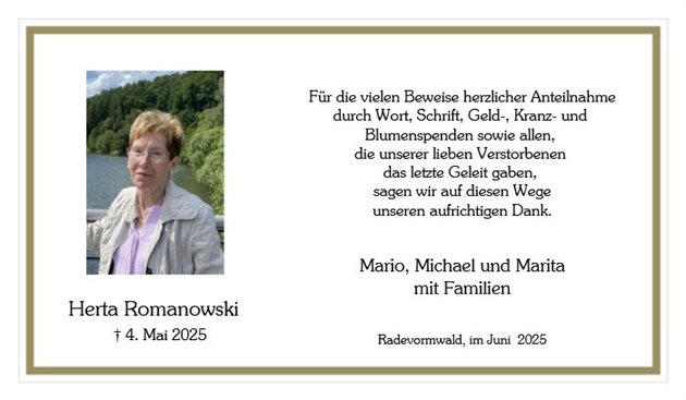Herta Else Romanowski