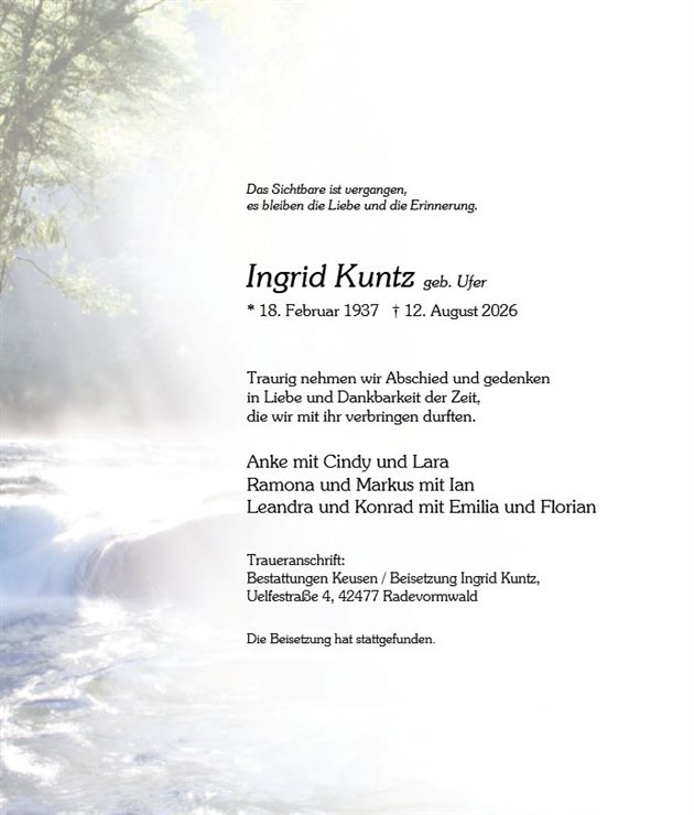 Ingrid Kuntz