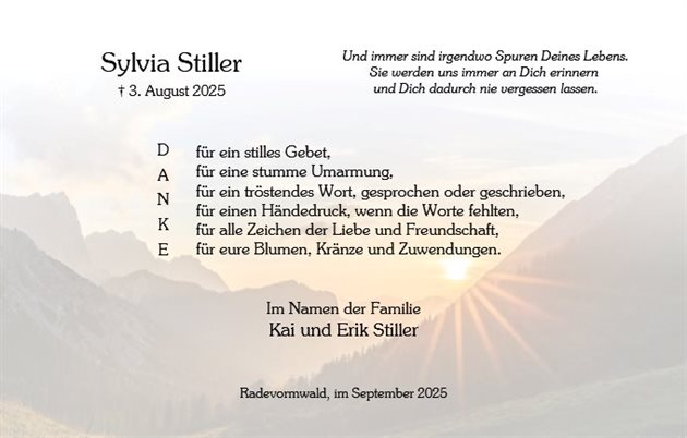 Sylvia Stiller