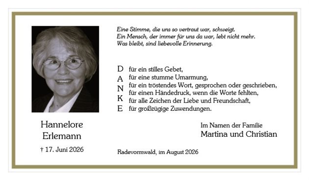 Hannelore Erlemann