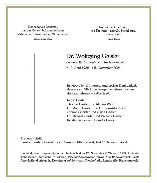 Wolfgang Geisler