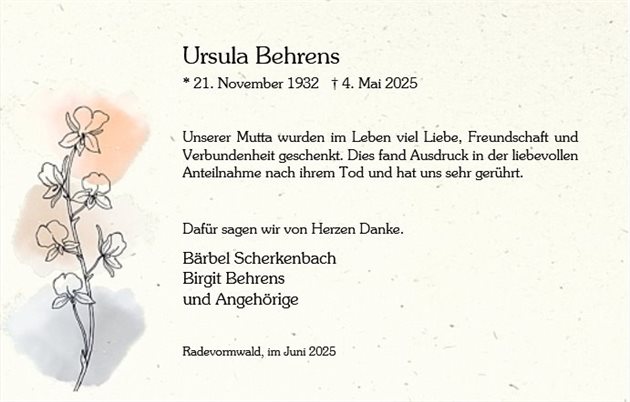 Ursula Behrens