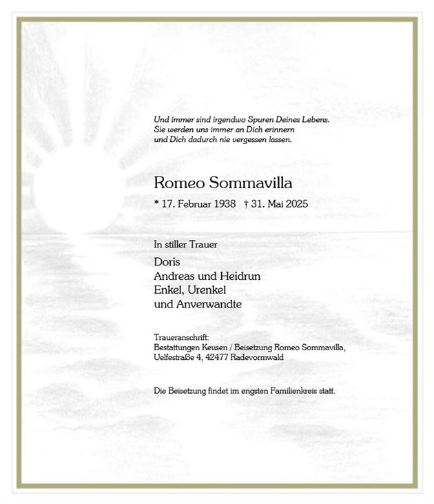 Romeo Umberto Sommavilla