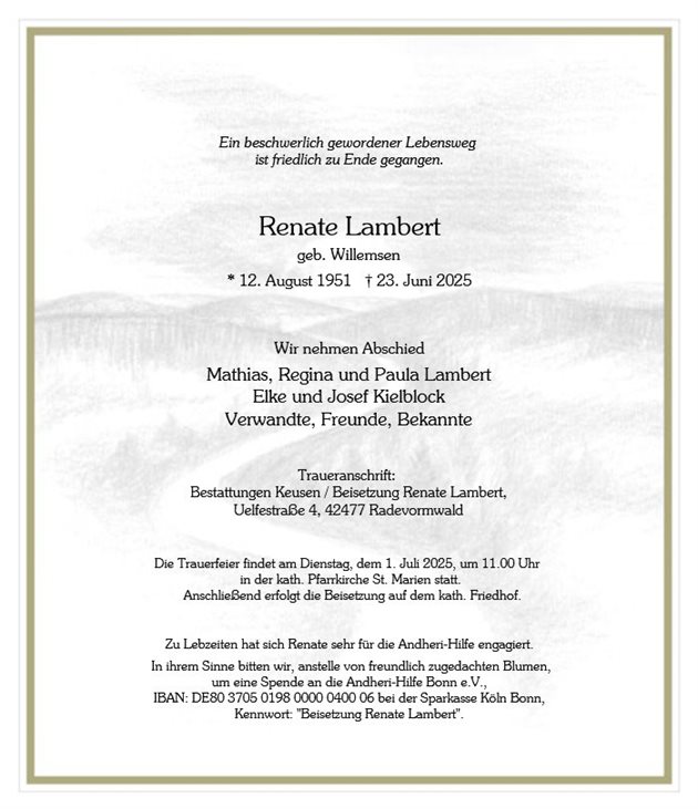 Renate Lambert