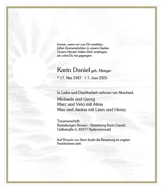 Karin Daniel