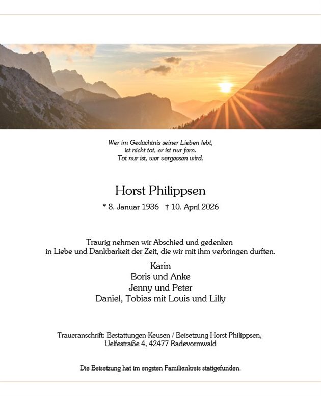 Horst Philippsen