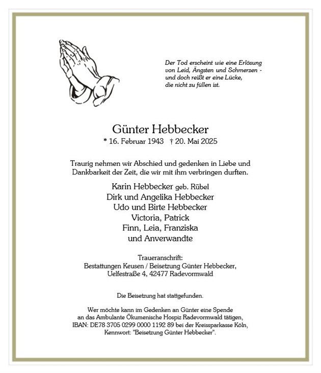 Günter Hebbecker