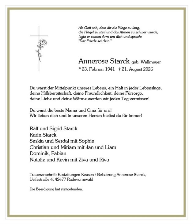 Annerose Starck