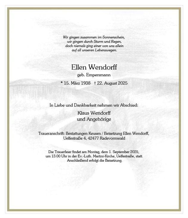 Ellen Wendorff