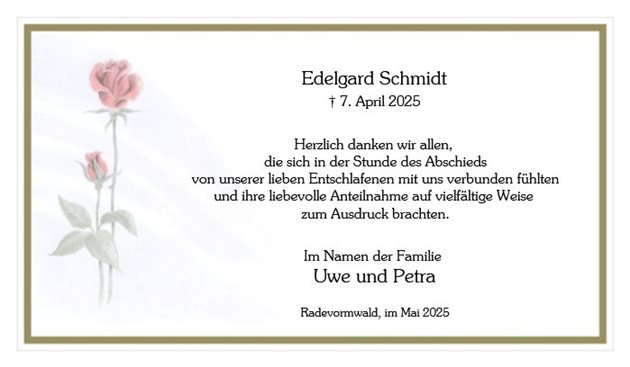 Edelgard Schmidt