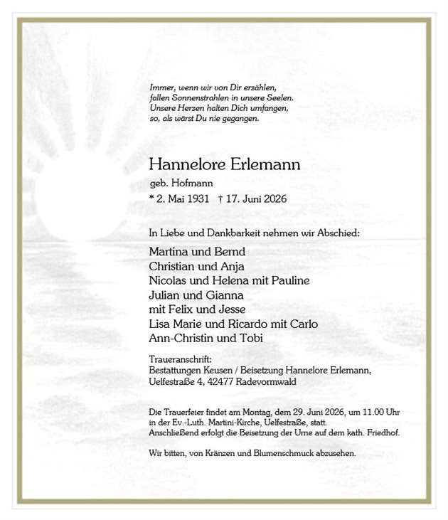 Hannelore Erlemann