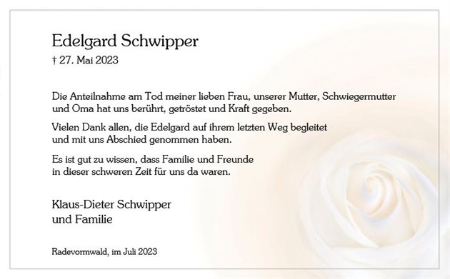 Edelgard Schwipper