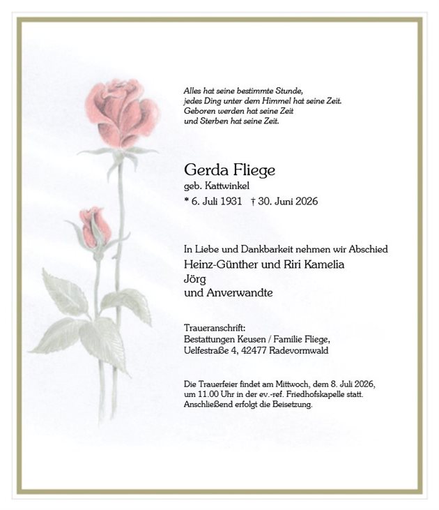 Gerda Fliege