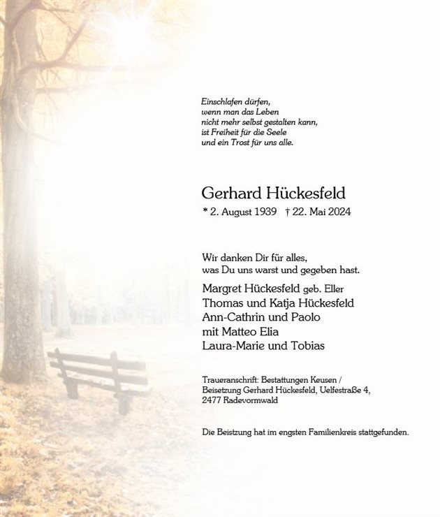 Gerhard Hückesfeld