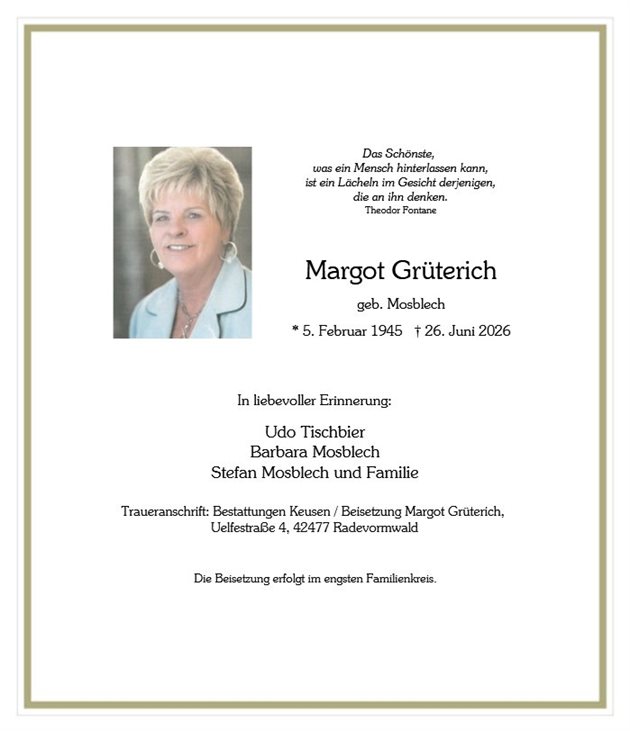 Margot Grüterich
