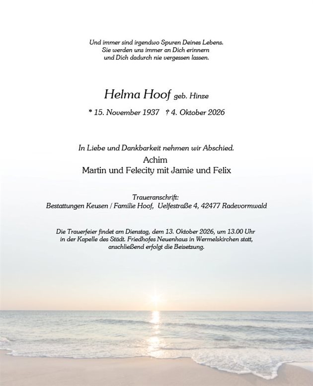 Helma Hoof