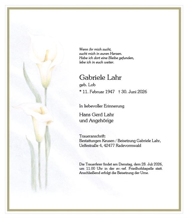 Gabriele Lahr