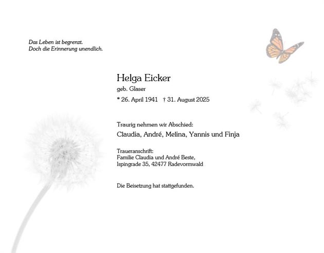 Helga Eicker