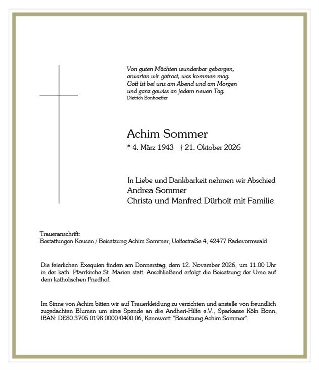 Achim Sommer