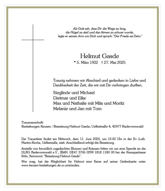Helmut Gasde