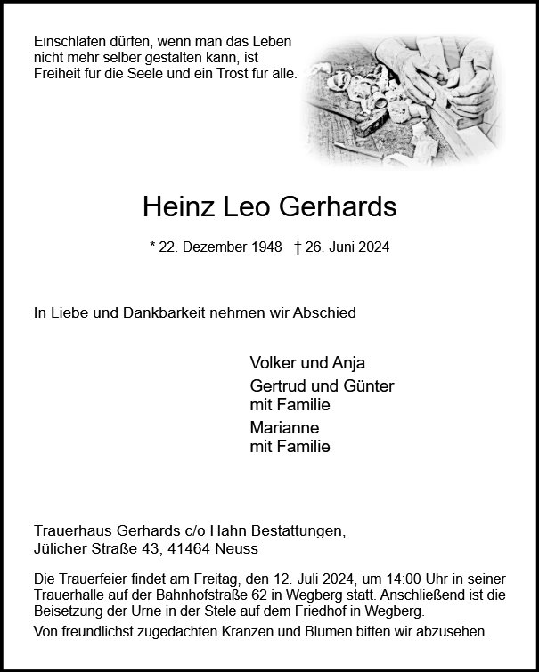 Heinz Leo Gerhards