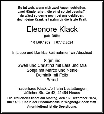 Eleonore Klack