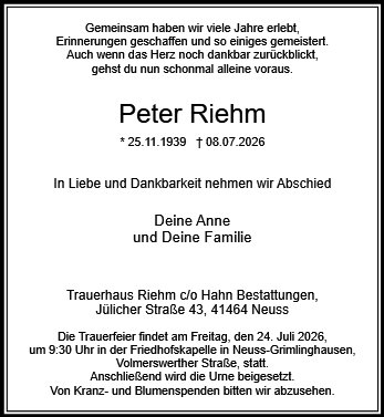 Peter Riehm