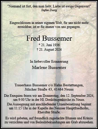 Fred Bussemer