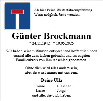Günter Brockmann