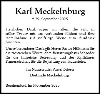 Karl Meckelnburg