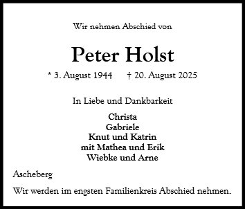 Peter Holst
