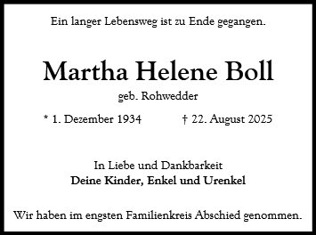Martha Helene Boll