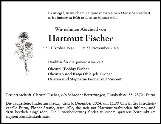 Hartmut Fischer