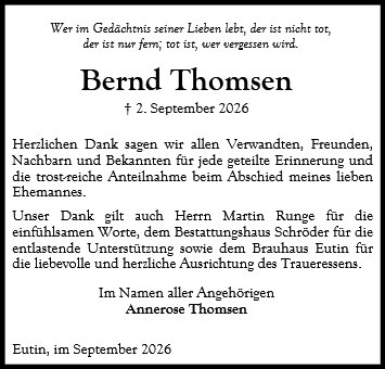 Bernd Thomsen