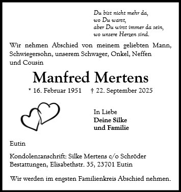 Manfred Mertens