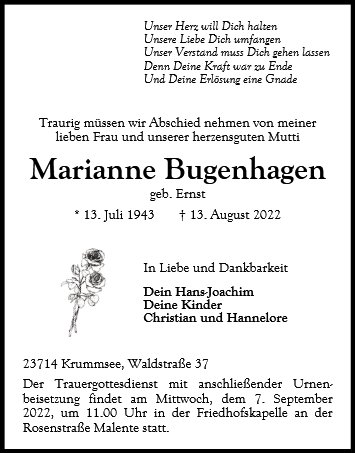 Marianne Bugenhagen