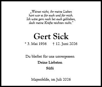Gert Sick