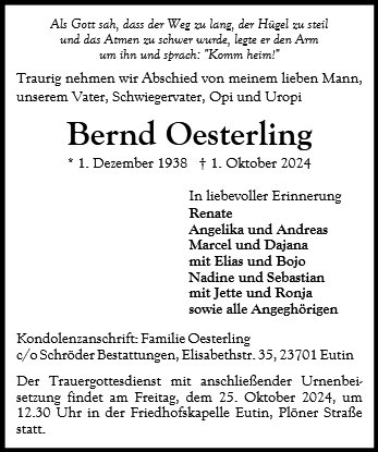 Bernd Oesterling