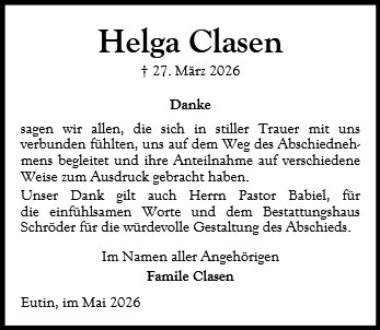 Helga Clasen