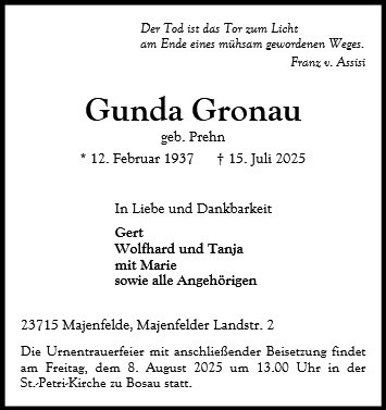 Gunda Gronau