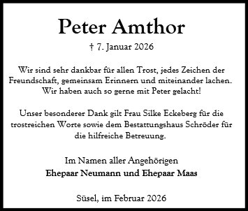 Peter Amthor