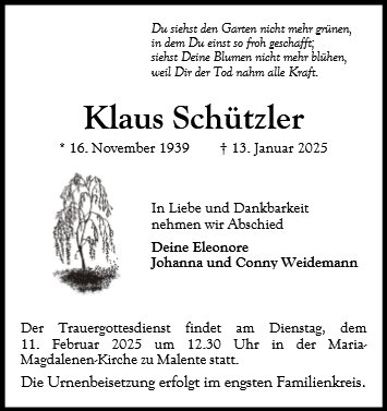 Klaus Schützler