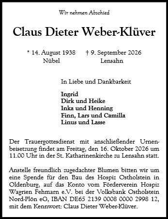 Claus Weber-Klüver