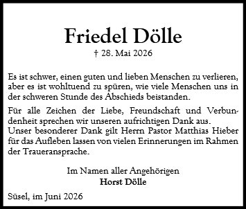 Friedel Dölle