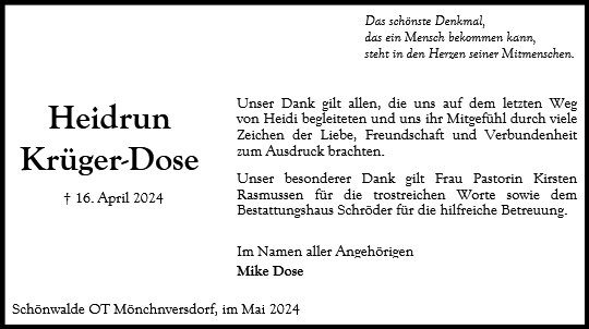 Heidrun Krüger-Dose