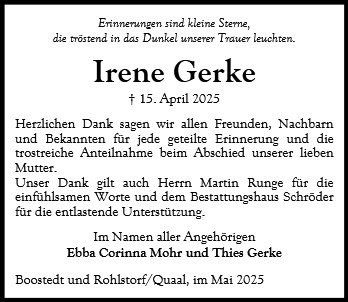 Irene Gerke
