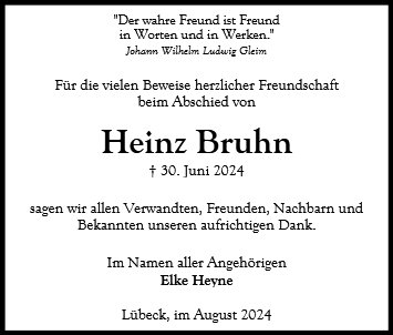 Heinz Bruhn