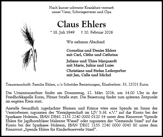 Claus Ehlers