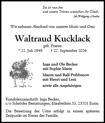 Waltraud Kucklack