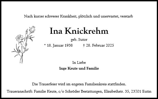 Ina Knickrehm